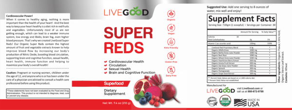 Organic Super Reds - Image 2